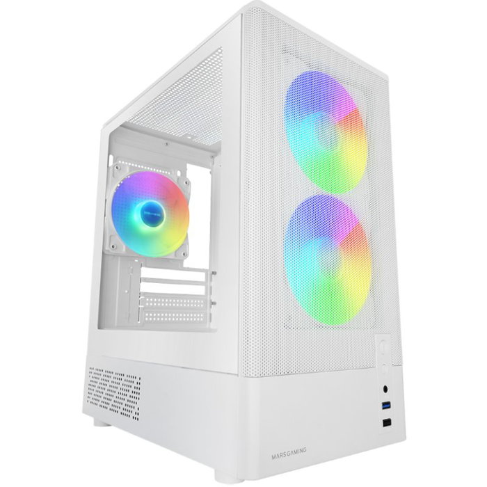 Mars Gaming MC-ONYX Caja MicroATX Blanca Mars Gaming MC-ONYX Caja MicroATX Blanca